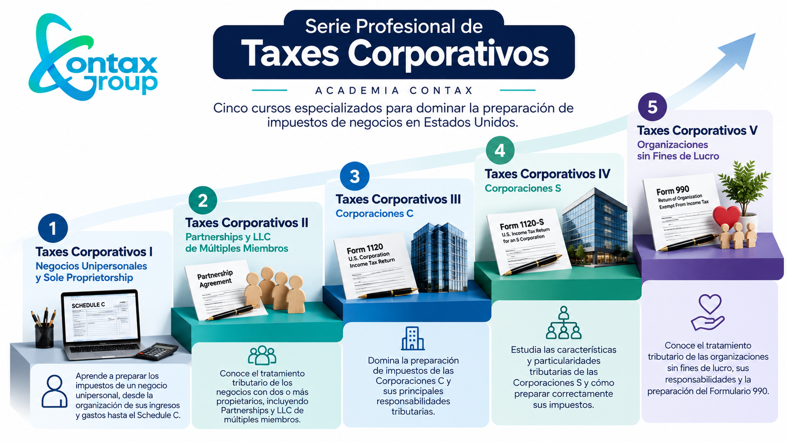 Serie Profesional de Taxes Corporativos - Academia Contax